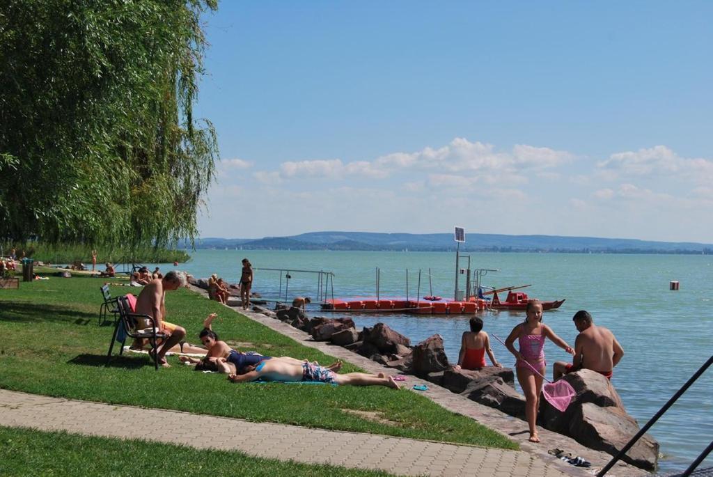 Balaton Wellness Tom Cat Nyaralo 1 Wellness Es 1 Gyermekbarat Apartmannal Kovagoors Dış mekan fotoğraf